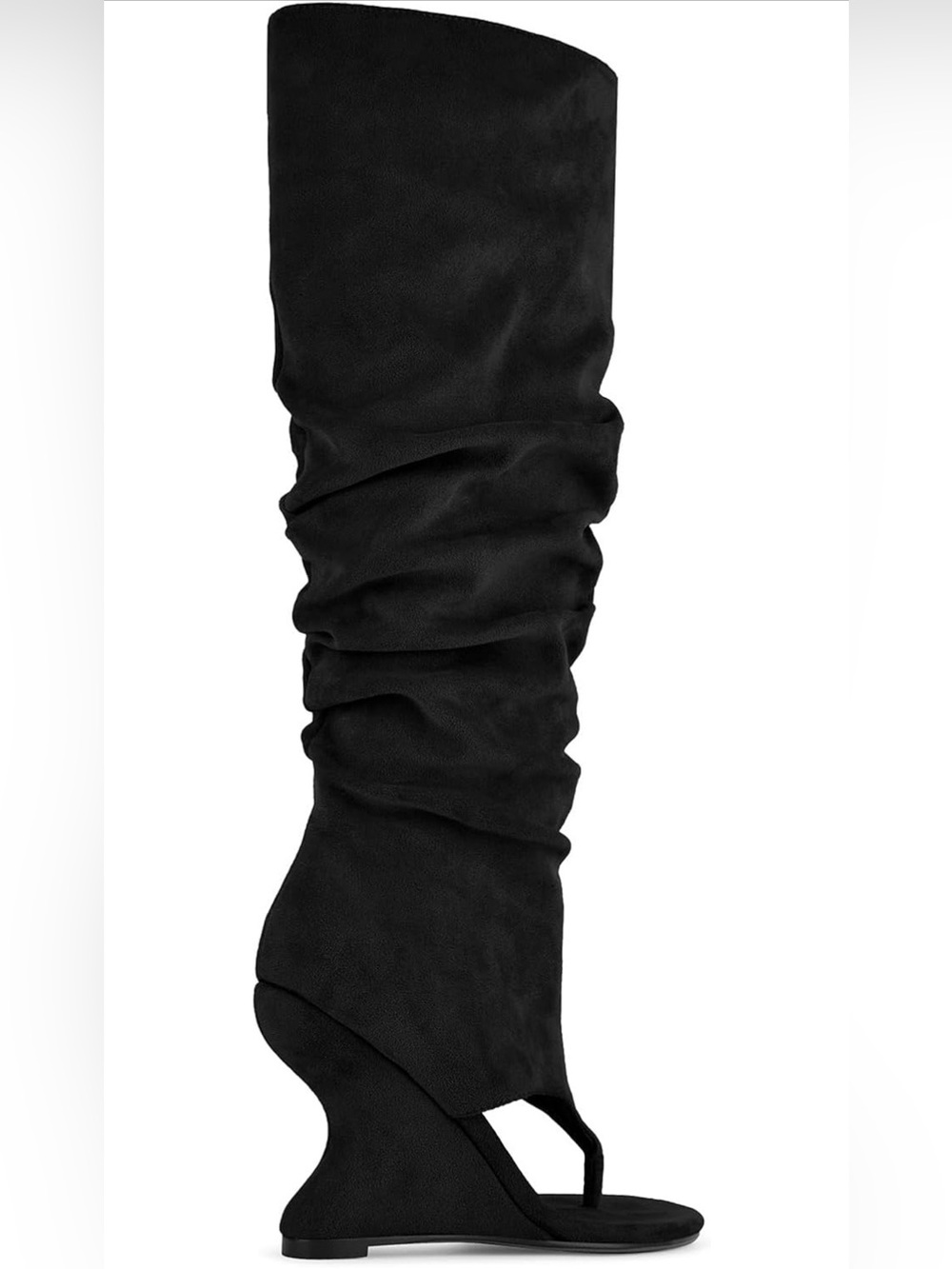 Women's knee-high boots - Picture 2 of 5